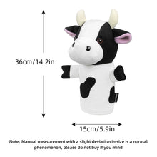 Load image into Gallery viewer, Scott Edward Golf Club Cover Cartoon Animal Rod Head Cover Golf Club Cover Cow One Wood
