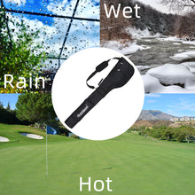 Load image into Gallery viewer, Scott Edward Foldable Golf Club Carry Bag, Portable Sunday Pencil Bag, Lightweight Waterproof Training Case, Holds 7-12 Clubs
