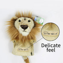 Load image into Gallery viewer, Scott Edward Funny Animal Head Golf Covers, Fit  for Drivers and Fairway Wood, Cute Lion , Cool and Functional
