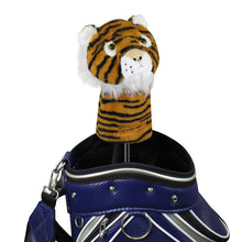 Load image into Gallery viewer, Scott Edward Animal Zoo Golf Driver Wood Covers, Fit Drivers and Fairway, Lovely tiger, Funny and Functional

