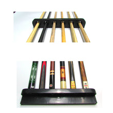 Load image into Gallery viewer, Scott Edward Durable Plastic Pool Cue Rack Set - Securely Store Your Cues and Accessories
