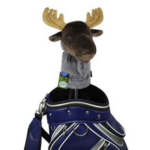Load image into Gallery viewer, Scott Edward Animal Zoo Golf Driver Wood Covers, Fit Drivers and Fairway, Lovely moose , Funny and Functional
