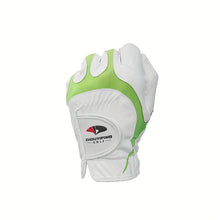 Load image into Gallery viewer, Scott Edward 1pcs men&#39;s single green white left hand golf microfiber nano non-slip breathable gloves
