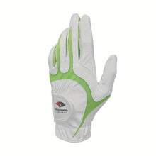 Load image into Gallery viewer, Scott Edward 1pcs men&#39;s single green white left hand golf microfiber nano non-slip breathable gloves
