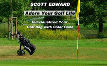 Load image into Gallery viewer, Scott Edward Knitted Golf Covers for Driver Wood,Fairway Wood and Hybrid Wood,Protect Golf Club from Scratches and Dust,Double Layers,Decorate Golf Bags, Flower Pattern
