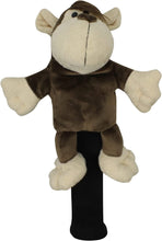 Load image into Gallery viewer, Scott Edward Animal Zoo Golf Driver Wood Covers, Fit Fairway, Cute Monkey, Funny and Functional
