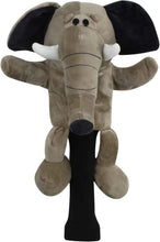 Load image into Gallery viewer, Scott Edward Funny Animal Head Golf Covers, Fit  for Drivers and Fairway Wood, Cute Elephant, Cool and Functional
