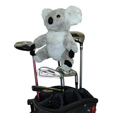 Load image into Gallery viewer, Scott Edward Funny Animal Head Golf Covers, Fit  for Drivers and Fairway Wood, Cute Koala, Cool and Functional
