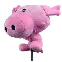 Load image into Gallery viewer, Scott Edward Funny Animal Head Golf Covers, Fit  for Drivers and Fairway Wood, Cute Pink Pig, Cool and Functional
