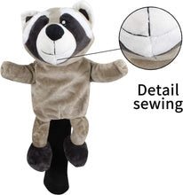 Load image into Gallery viewer, Scott Edward Funny Animal Head Golf Covers, Fit  for Drivers and Fairway Wood, Cute Raccoon, Cool and Functional
