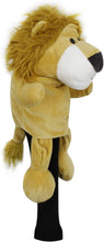 Load image into Gallery viewer, Scott Edward Funny Animal Head Golf Covers, Fit  for Drivers and Fairway Wood, Cute Lion , Cool and Functional
