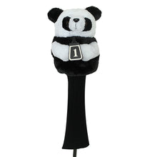 Load image into Gallery viewer, Scott Edward Funny Animal Head Golf Covers, Fit  for Drivers and Fairway Wood, Cute Panda, Cool and Functional
