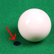 Load image into Gallery viewer, Scott Edward BLACK BILLIARD TABLE SPOTS,Pool Table Marker Dots,Billiard Point Sticker,Snooker Spot for Billiard and Snooker,2Pcs Packed
