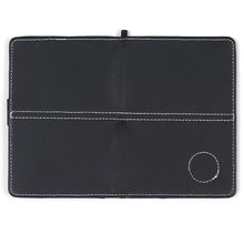 Load image into Gallery viewer, Scott Edward Golf Scorecard Cover Leather Scorecard Holder Statistic and Score Tracking Waterproof Soft Thick Black,Golf Accessories
