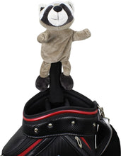 Load image into Gallery viewer, Scott Edward Funny Animal Head Golf Covers, Fit  for Drivers and Fairway Wood, Cute Raccoon, Cool and Functional
