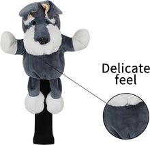 Load image into Gallery viewer, Scott Edward Funny Animal Head Golf Covers, Fit  for Drivers and Fairway Wood, Cute Puppy, Cool and Functional
