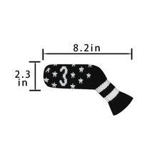 Load image into Gallery viewer, Scott Edward New Style 10 Pcs Golf Iron Head Covers Cuteness and Basically Socks Shape Washable &amp; Durable Golf Club Head Protector-Little Snow
