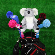 Load image into Gallery viewer, Scott Edward Funny Animal Head Golf Covers, Fit  for Drivers and Fairway Wood, Cute Koala, Cool and Functional
