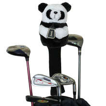 Load image into Gallery viewer, Scott Edward Funny Animal Head Golf Covers, Fit  for Drivers and Fairway Wood, Cute Panda, Cool and Functional

