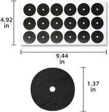 Load image into Gallery viewer, Scott Edward BLACK BILLIARD TABLE SPOTS,Pool Table Marker Dots,Billiard Point Sticker,Snooker Spot for Billiard and Snooker,2Pcs Packed
