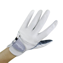 Load image into Gallery viewer, Scott Edward Golf Glove Men Women, No-Slip, Breathable,Soft, Worn on Left Hand,White Grey,Color,6 Size to Choose,Golf Training Accessories
