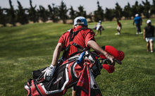 Load image into Gallery viewer, 2022 New Style Scott Edward Knitted Golf Covers for Driver Wood,Fairway Wood and Hybrid Wood,Protect Golf Club from Scratches and Dust,Decorate Golf Bags with Red Black Stripes
