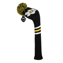 Load image into Gallery viewer, Scott Edward Knitted Golf Covers for Driver Wood,Fairway Wood and Hybrid Wood,Protect Golf Club from Scratches and Dust,Double Layers,Decorate Golf Bags, Flower Pattern
