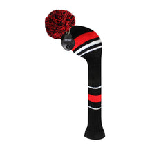 Load image into Gallery viewer, Scott Edward Golf Club Head Covers Fits Well Driver(460cc) Fairway Wood and Hybrid(UT) The Perfect Change for Golf Bag,Classical Red White Stripes
