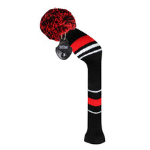 Load image into Gallery viewer, Scott Edward Golf Club Head Covers Fits Well Driver(460cc) Fairway Wood and Hybrid(UT) The Perfect Change for Golf Bag,Classical Red White Stripes
