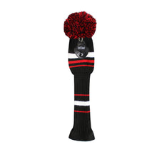 Load image into Gallery viewer, Scott Edward Novelty Red White Stripes Putter Covers Detail
