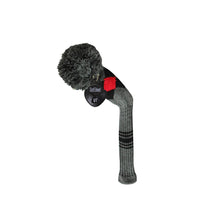 Load image into Gallery viewer, Scott Edward Knitted Golf Covers for Driver Wood,Fairway Wood and Hybrid Wood,Protect Golf Club from Scratches and Dust,Decorate Golf Bags,Classi Pattern Grey Red Black Argyles
