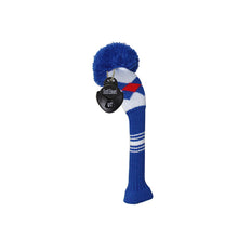 Load image into Gallery viewer, Scott Edward Knitted Golf Covers for Driver Wood,Fairway Wood and Hybrid Wood,Protect Golf Club from Scratches and Dust,Decorate Golf Bags with Blue Red Argyles
