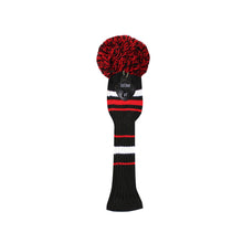 Load image into Gallery viewer, Scott Edward Novelty Red White Stripes Putter Covers Detail
