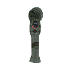 Load image into Gallery viewer, Scott Edward Knitted Golf Covers for Driver Wood,Fairway Wood and Hybrid Wood,Protect Golf Club from Scratches and Dust,Decorate Golf Bags,Classi Pattern Grey Red Black Argyles
