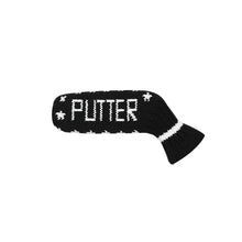 Load image into Gallery viewer, Scott Edward Knitted Putter Cover Blade,1 Piece in Pack, Fits Golf Blade Putters Cute and Soft-Black White Stars
