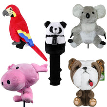 Load image into Gallery viewer, Scott Edward Funny Animal Head Golf Covers, Fit  for Drivers and Fairway Wood, Cute Pink Pig, Cool and Functional
