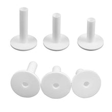 Load image into Gallery viewer, Scott Edward Golf Practice Tees,6 Pieces Packed,Rubber Tee White,Indoor and Outdoor,for Driving Range and Practice Mat Golf Accessories
