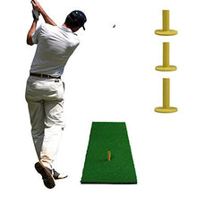 Load image into Gallery viewer, Scott Edward Golf Practice Tees,6 Pieces Packed,Rubber Tee Yellow,Indoor and Outdoor,for Driving Range and Practice Mat Golf Accessories
